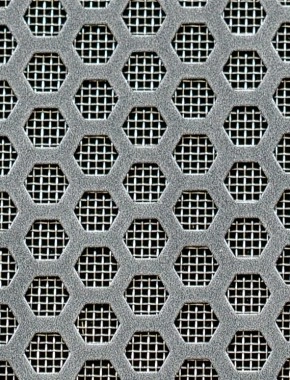 Honeycomb pewter 2 X 1m with stainless backing mesh cut to size 0