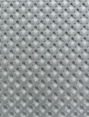 Fancy Cross pewter 2 X 1m with black backing mesh cut to size 1