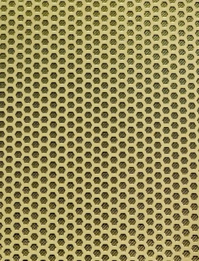 Honeycomb Gold anodised 2 X 1m with brass backing mesh cut to size 1