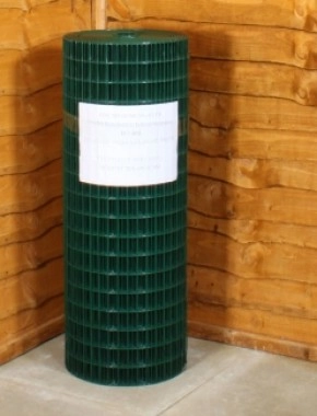 green pvc weldmesh 2 x 1 16G 3ft x 30m 1