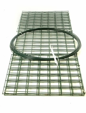 gabion basket Green PE 3mm 1.5m x 0.5m x 0.5m 1