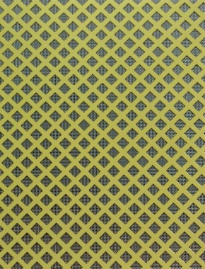 Lattice Gold anodised 1X.665m with stainless backing mesh cut to size 1