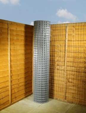 Galvanised wire mesh 2 x 2 12G 6ft x 25m