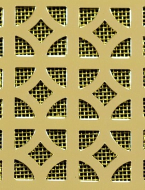 Ockley Gold anodised 2 X 1m with brass backing mesh