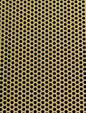 Honeycomb Gold anodised 2 X 1m with no backing mesh cut to size 1