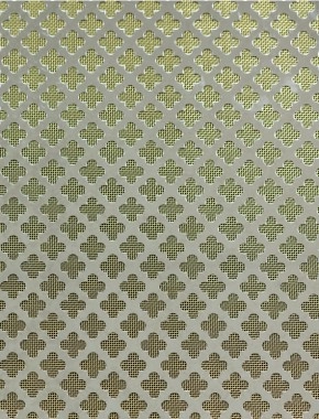 Large Club stainless 2 X 1m with brass backing mesh cut to size 1