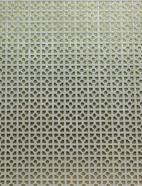 Moroccan stainless 1X.665m with brass backing mesh cut to size 1
