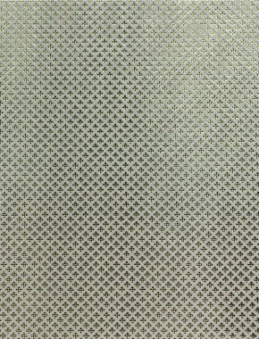 Fancy club stainless 2 X 1m with brass backing mesh 1