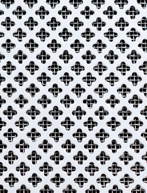 Fancy club Silver anodised 1X1m with stainless backing mesh cut to size
