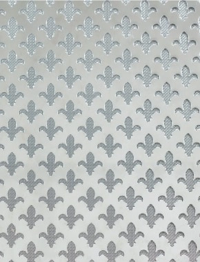 Fleur De Lys stainless 2 X 1m with stainless backing mesh cut to size 1