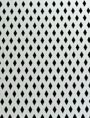 Small Diamond Silver anodised 1X1m with no backing mesh cut to size 1