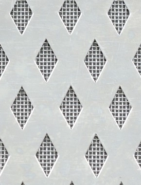 Small Diamond stainless 2 X 1m with stainless backing mesh cut to size 0