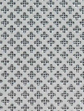 Fancy club stainless 1X.665m with stainless backing mesh 0