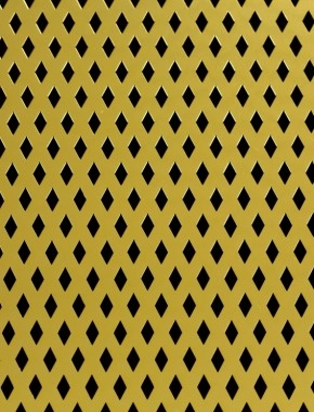 Small Diamond Gold anodised 2 X 1m with no backing mesh 1