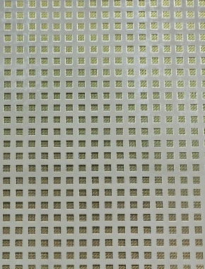 Chartham stainless 1X1m with brass backing mesh 1