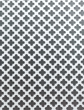 Large Club Silver anodised 1X1m with stainless backing mesh cut to size 1