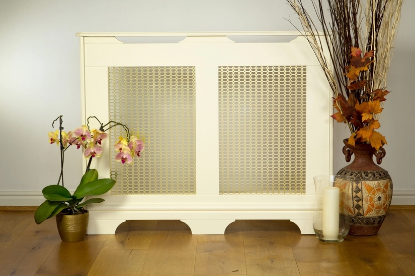 Slot & Diamond Gold anodised 2 X 1m with no backing mesh 3