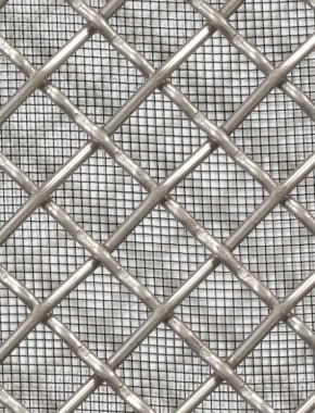 Crimped mesh 1X1 12.5 X 12.5 SS3162.5 DIAMONDBLACKmesh cut to size 0