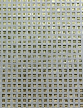 Chartham pewter 2 X 1m with brass backing mesh cut to size 1