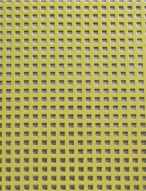 Chartham Gold anodised 1X1m with black backing mesh 1