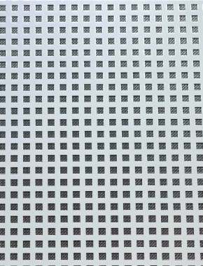 Chartham Silver anodised 1X1m with stainless backing mesh cut to size 1
