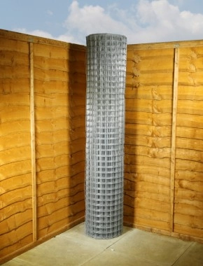 Galvanised wire mesh 2 x 2 10G 6ft x 25m 1
