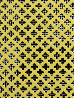 Fancy club Gold anodised 2 X 1m with stainless backing mesh cut to size 0