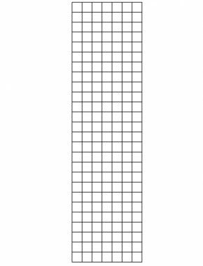 welded mesh panel GALFAN 3X3 8G 1.75ft x 6.5ft