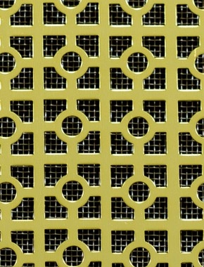 Moroccan Gold anodised 1X.665m with stainless backing mesh cut to size 0