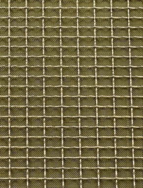 Crimped mesh 2 X 1 25 X 12.5 SS3042.5 SQUAREBRASSmesh cut to size 1