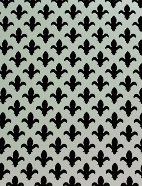 Fleur De Lys Silver anodised 2 X 1m with no backing mesh 1