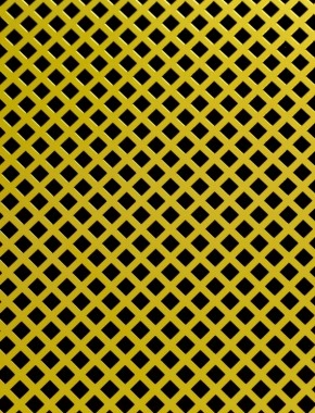 Lattice Gold anodised 1X1m with no backing mesh 1