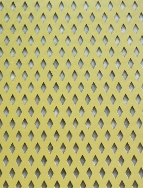Small Diamond Gold anodised 2 X 1m with black backing mesh 1