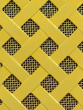 Rye Gold anodised 1X1m with brass backing mesh 0