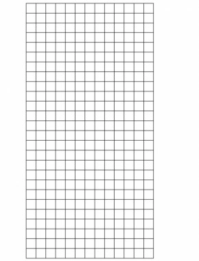 welded mesh panel GALFAN 3X3 10G 3.25ft x 6.5ft