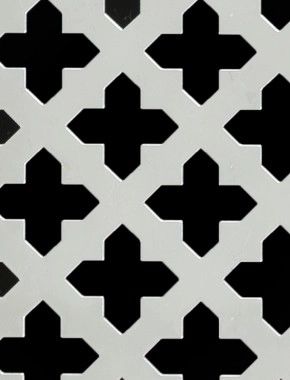 Fancy Cross stainless 1X1m with no backing mesh cut to size 0