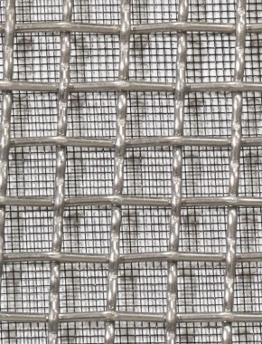 Crimped mesh 1X1 12.5 X 12.5 SS3162.5 SQUAREBLACKmesh 0
