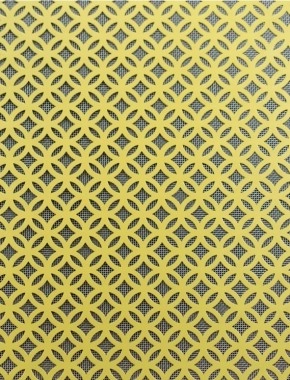 Inner Circle Gold anodised 1X.665m with stainless backing mesh 1
