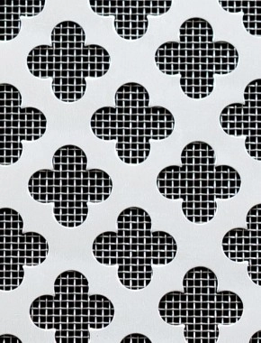 Large Club Silver anodised 1X1m with stainless backing mesh cut to size 0