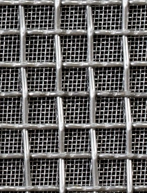 Crimped mesh 2 X 1 10X10 SS3162.3 SQUARESTAINLESS STEELmesh cut to size 0