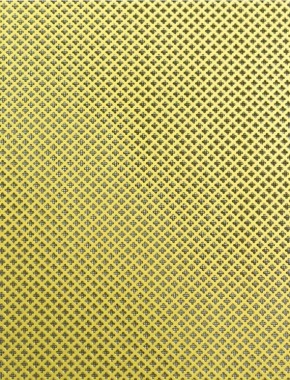 Fancy club Gold anodised 1X.665m with black backing mesh cut to size 1