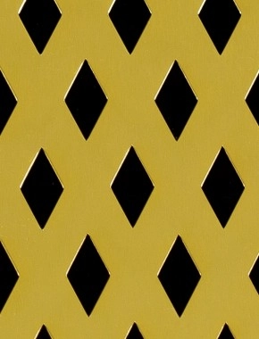 Small Diamond Gold anodised 1X1m with no backing mesh cut to size 0