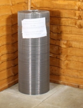 stainless steel 304 weld mesh 1/2 x 1/2 16G 3ft x 30m 1