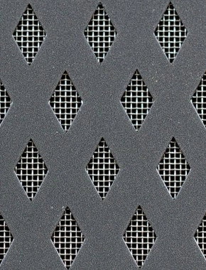 Small Diamond pewter 2 X 1m with stainless backing mesh cut to size 0
