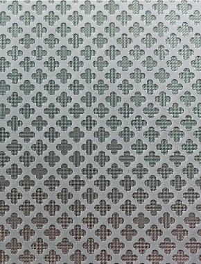 Large Club pewter 1X.665m with stainless backing mesh cut to size 1
