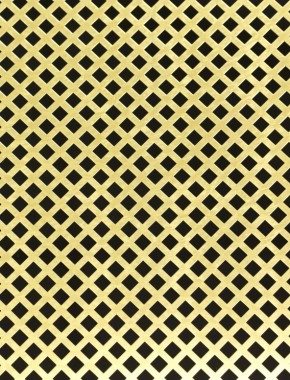 Lattice brass 1X1m with no backing mesh cut to size 1