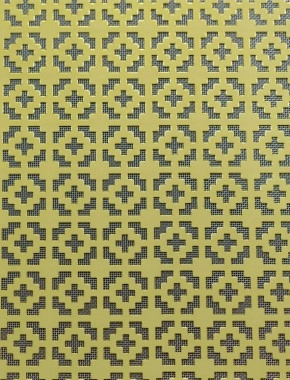 Iden Gold anodised 1X.665m with stainless backing mesh cut to size 1