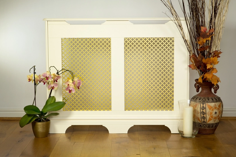 Fancy Cross Gold anodised 2 X 1m with no backing mesh 3