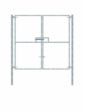 Double site access Gate 2.4x2.46
