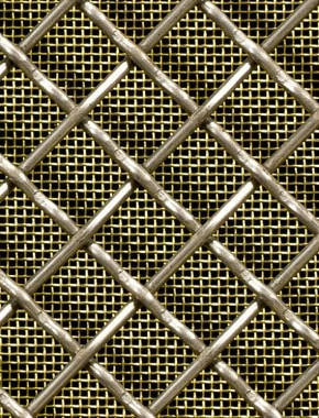 Crimped mesh 1X1 12.5 X 12.5 SS3162.5 DIAMONDBRASSmesh cut to size 0